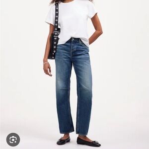 Madewell Darted Barrel Jeans